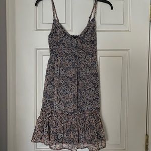 Floral Hollister Flounce Dress
